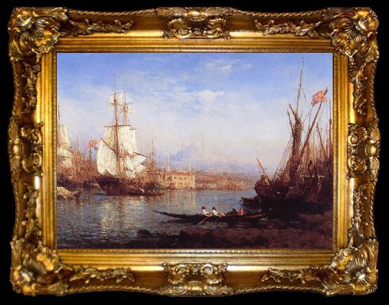 framed  Felix Ziem The Bosporus, ta009-2